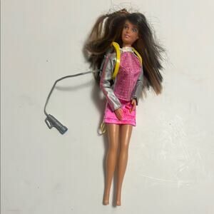 Barbie Mystery squad Drew Doll with‎ Pink Dress and Backpack